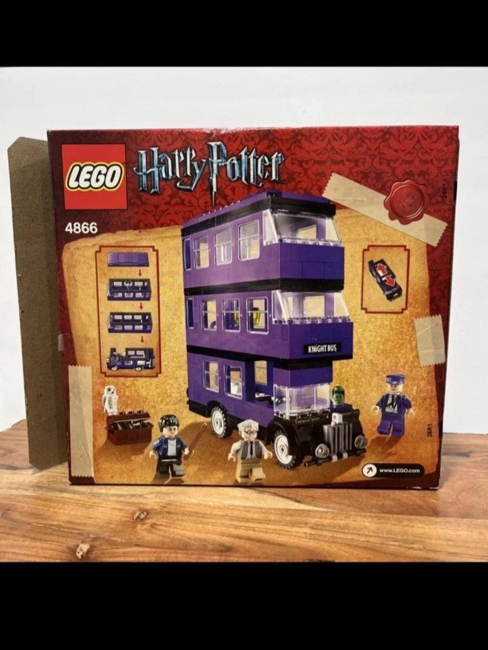 Retired and Rare Lego Harry Potter The Knight Bus [4866] Complete Set with Box